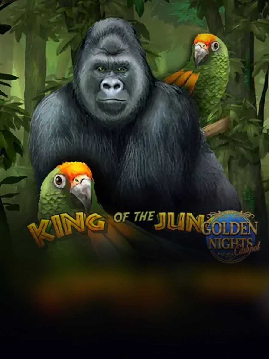 King of the Jungle - Golden Nights Bonus slot game artwork