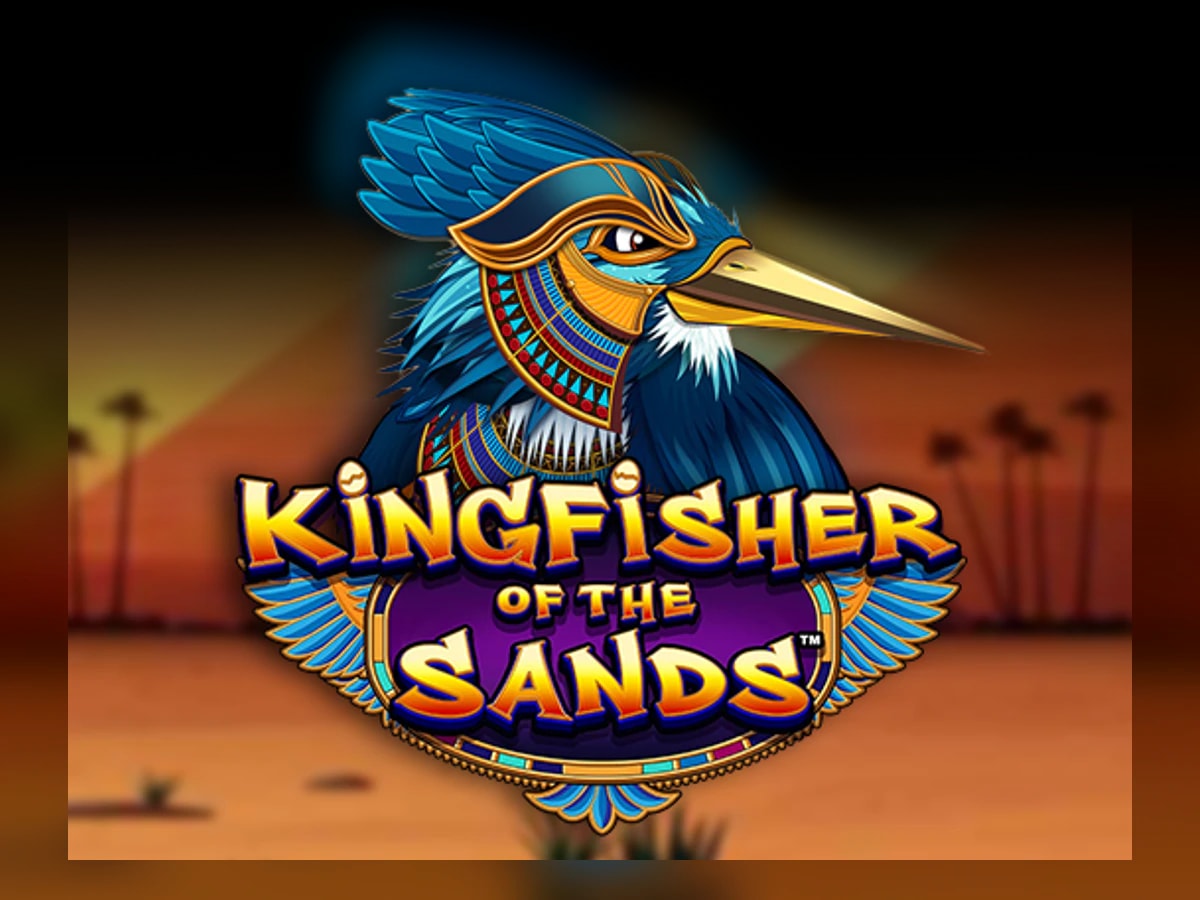Kingfisher of the Sands slot game artwork