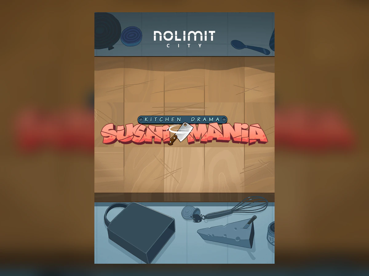 Kitchen Drama Sushi Mania slot game artwork
