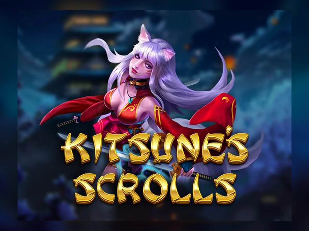 Kitsune's Scrolls slot game artwork