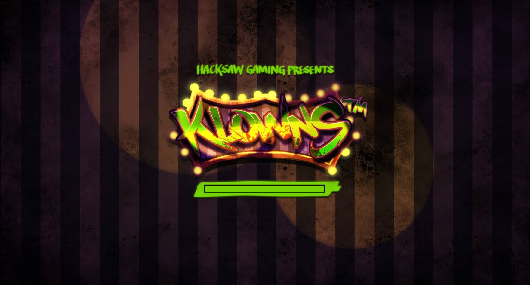 Klowns slot game artwork