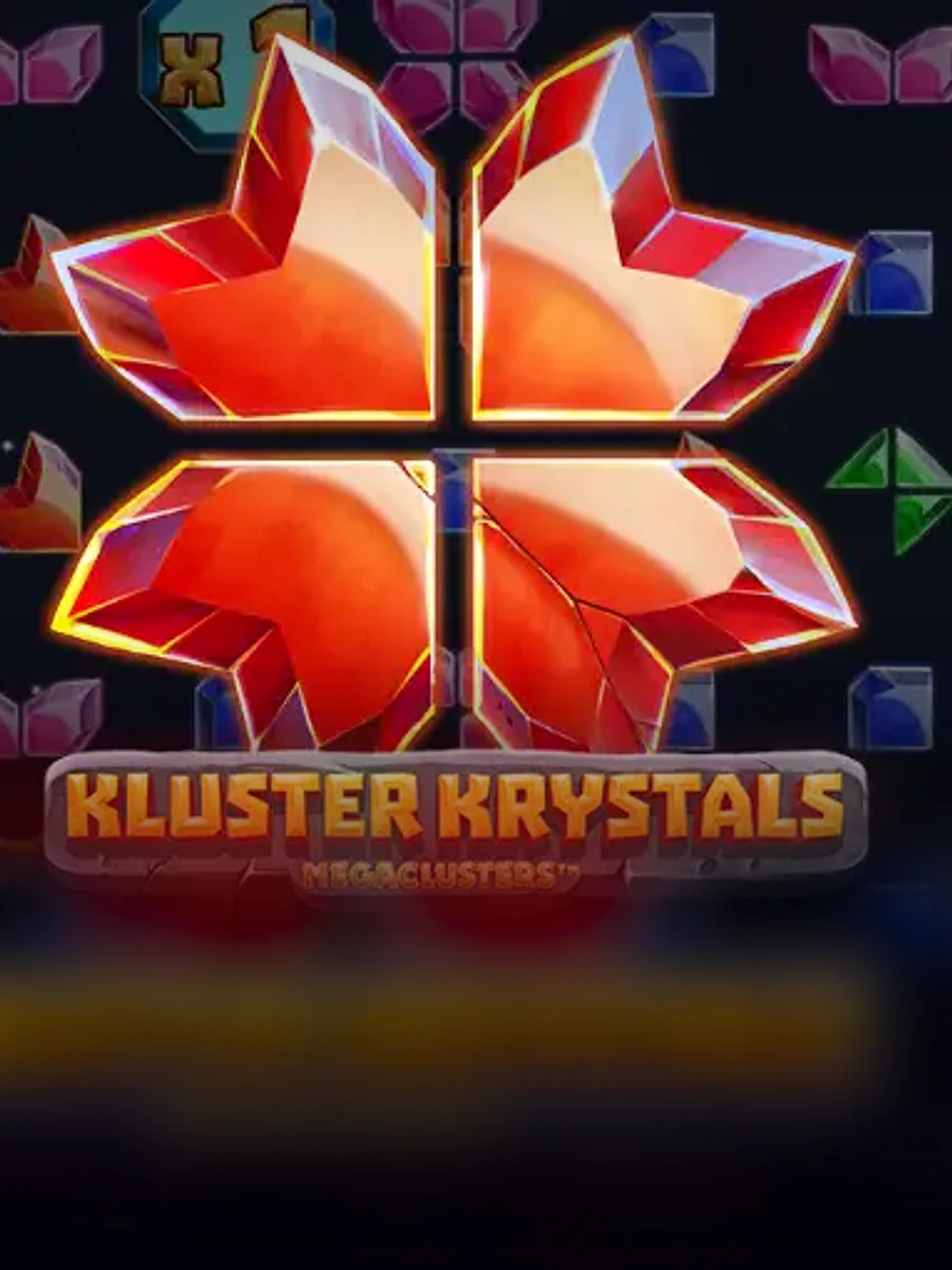 Kluster Krystals Megaclusters slot game artwork