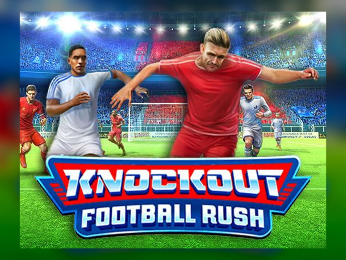 Knockout Football Rush slot game artwork