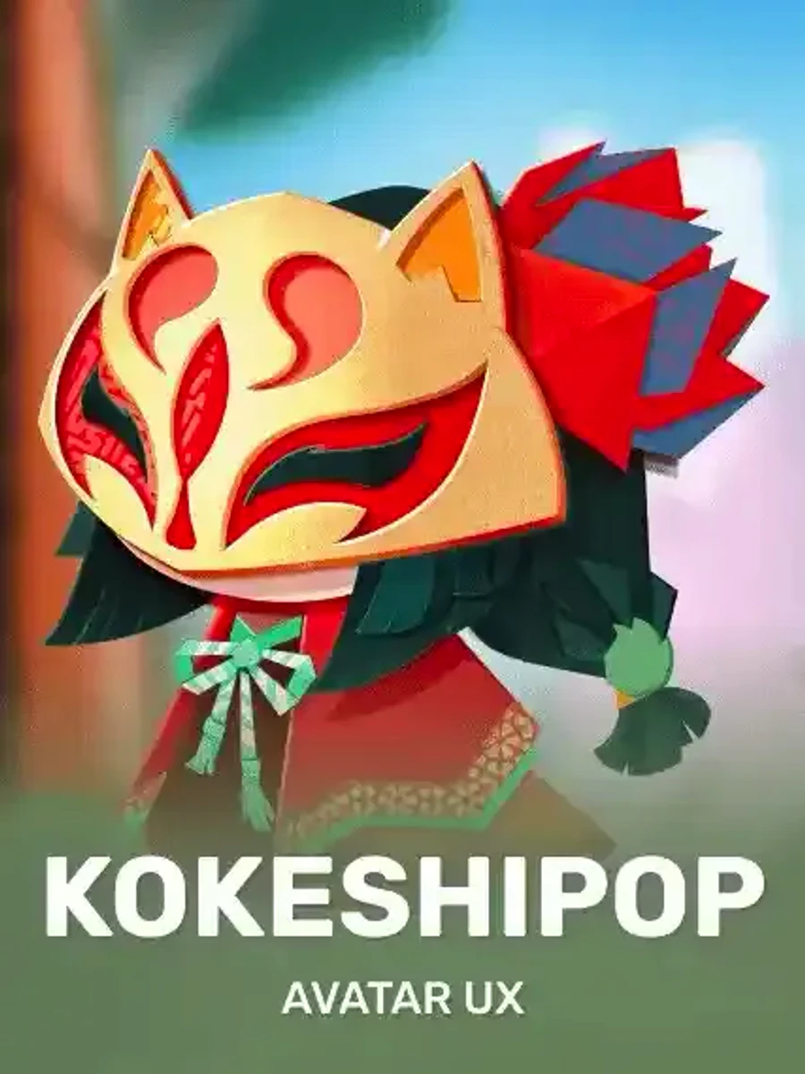 Kokeshi Pop slot game artwork