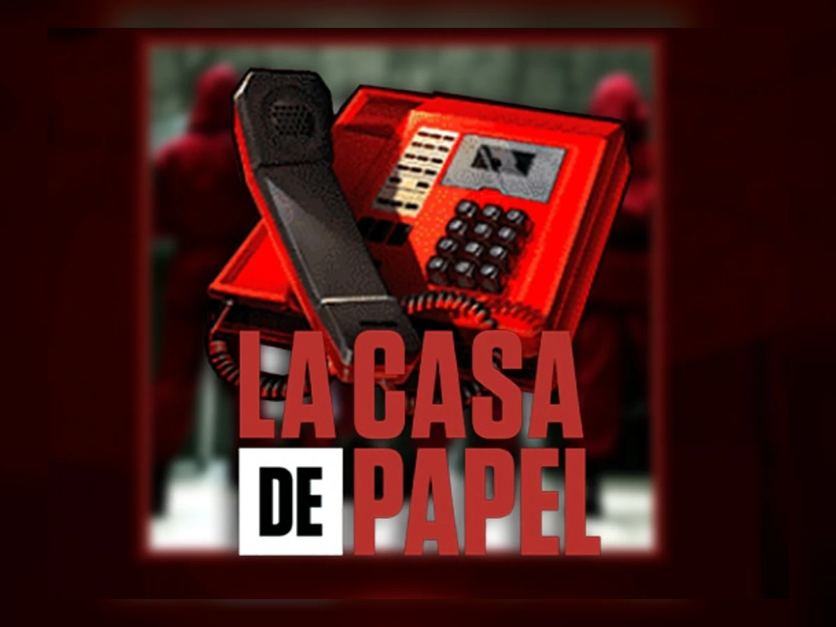 La Casa De Papel Deluxe slot game artwork