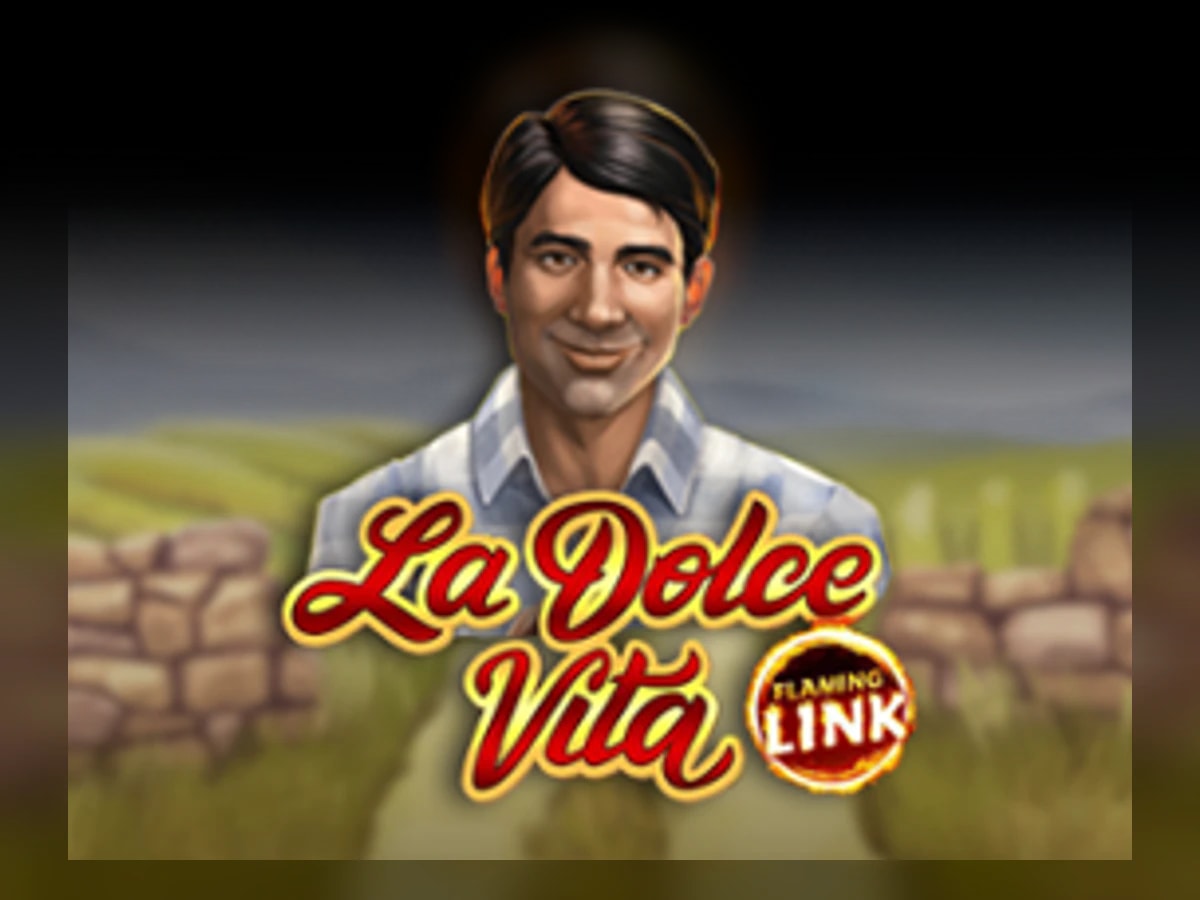 La Dolce Vita Flaming Link slot game artwork