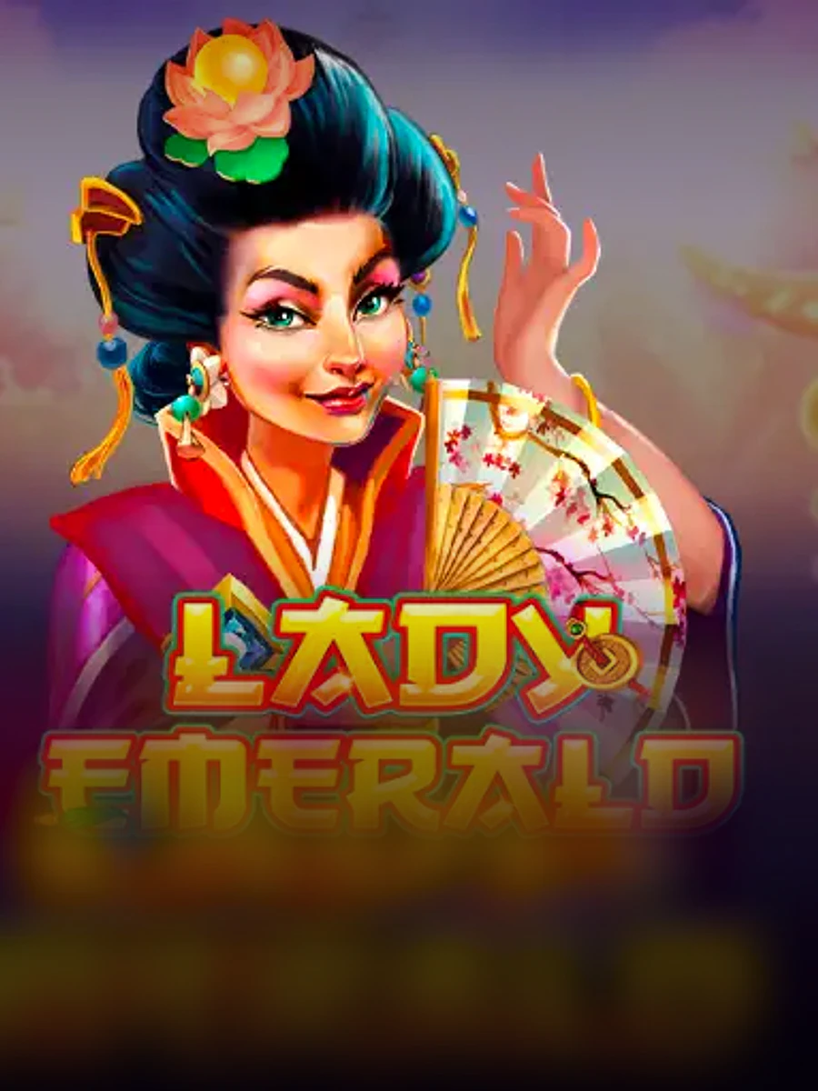 Lady Emerald slot game artwork