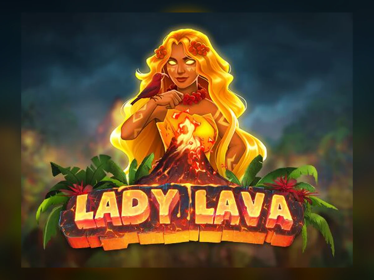 Lady Lava slot game artwork