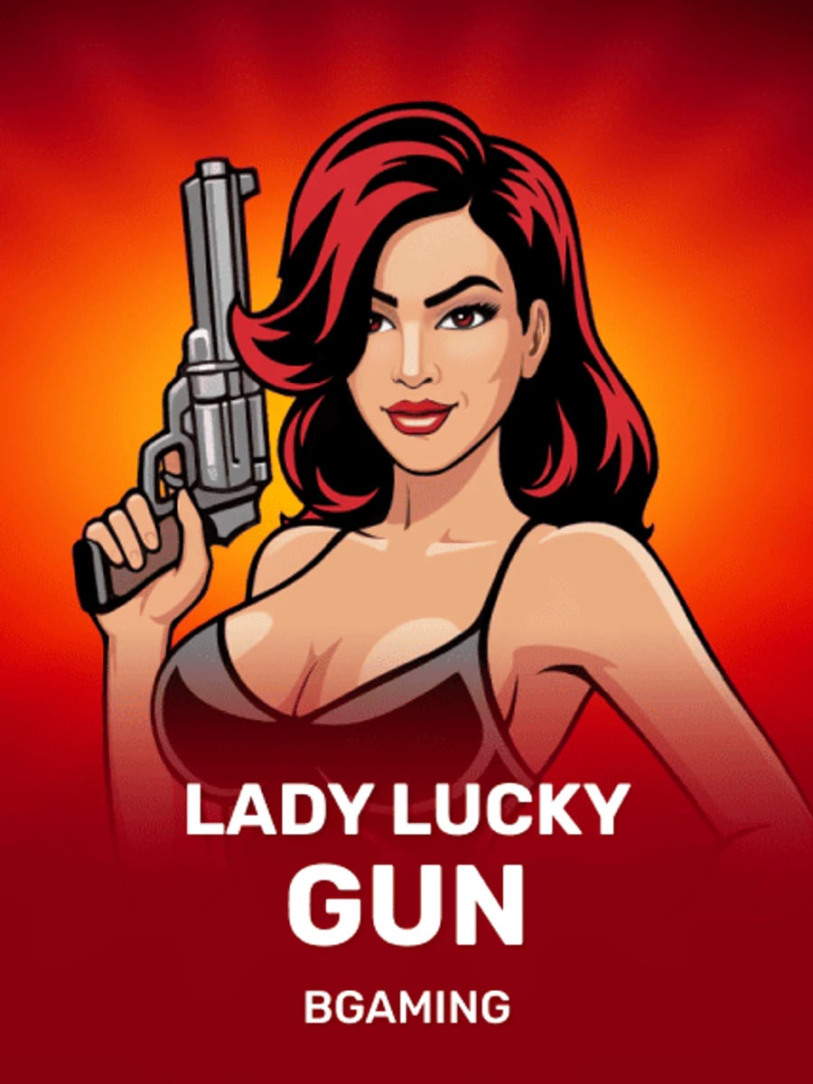 Lady Lucky Gun slot game artwork