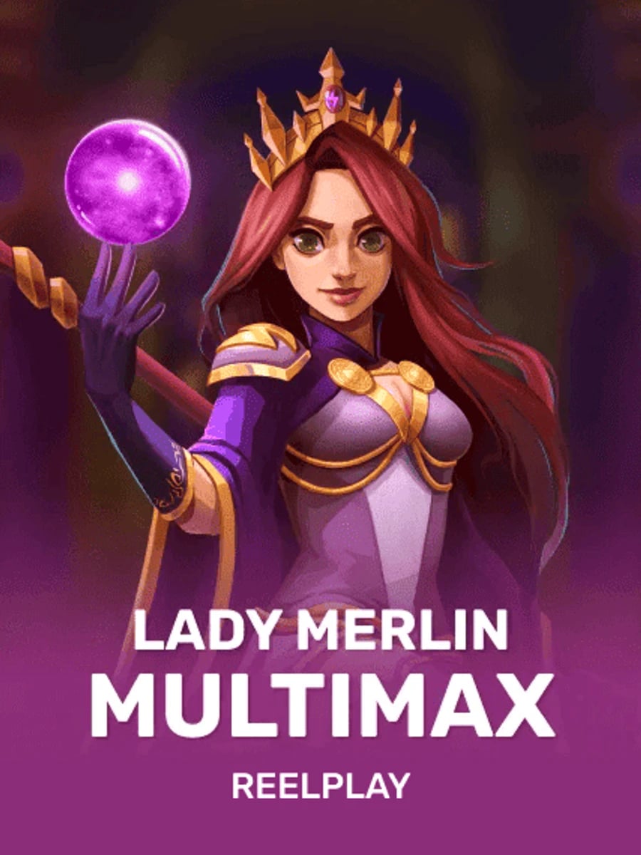 Lady Merlin MultiMax slot game artwork