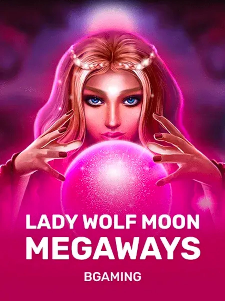 Lady Wolf Moon Megaways slot game artwork