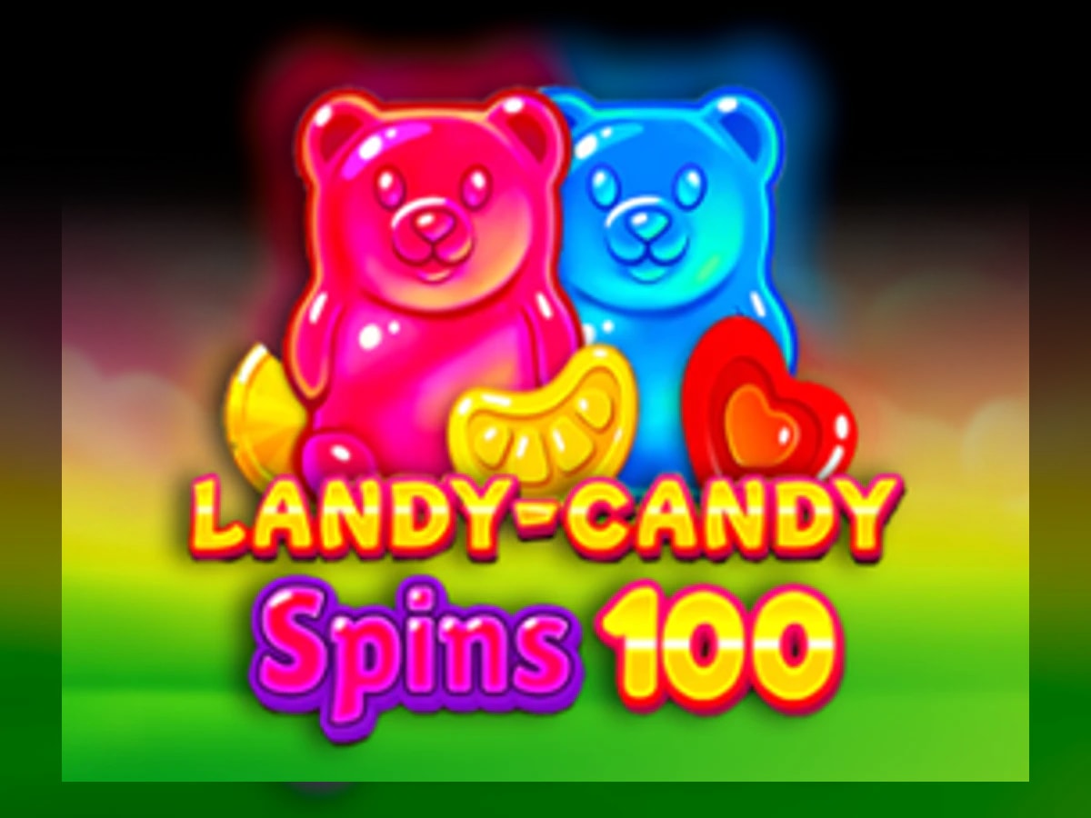 Landy-Candy Spins 100 slot game artwork