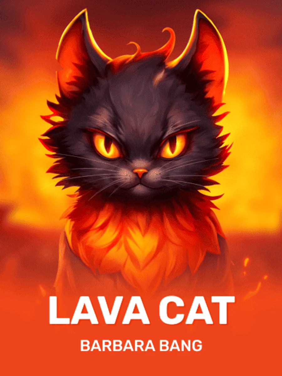 Lava Cat slot game artwork