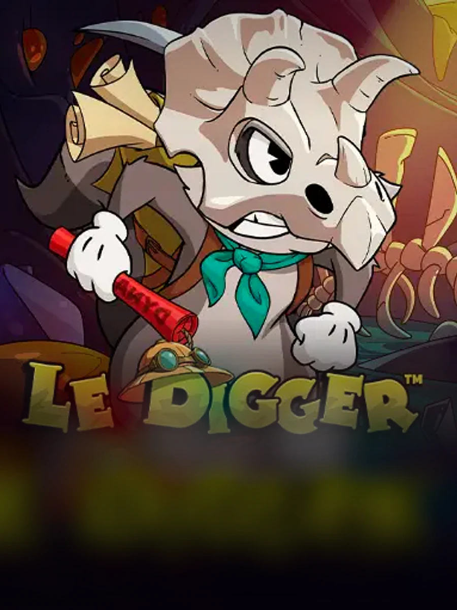Le Digger slot game artwork