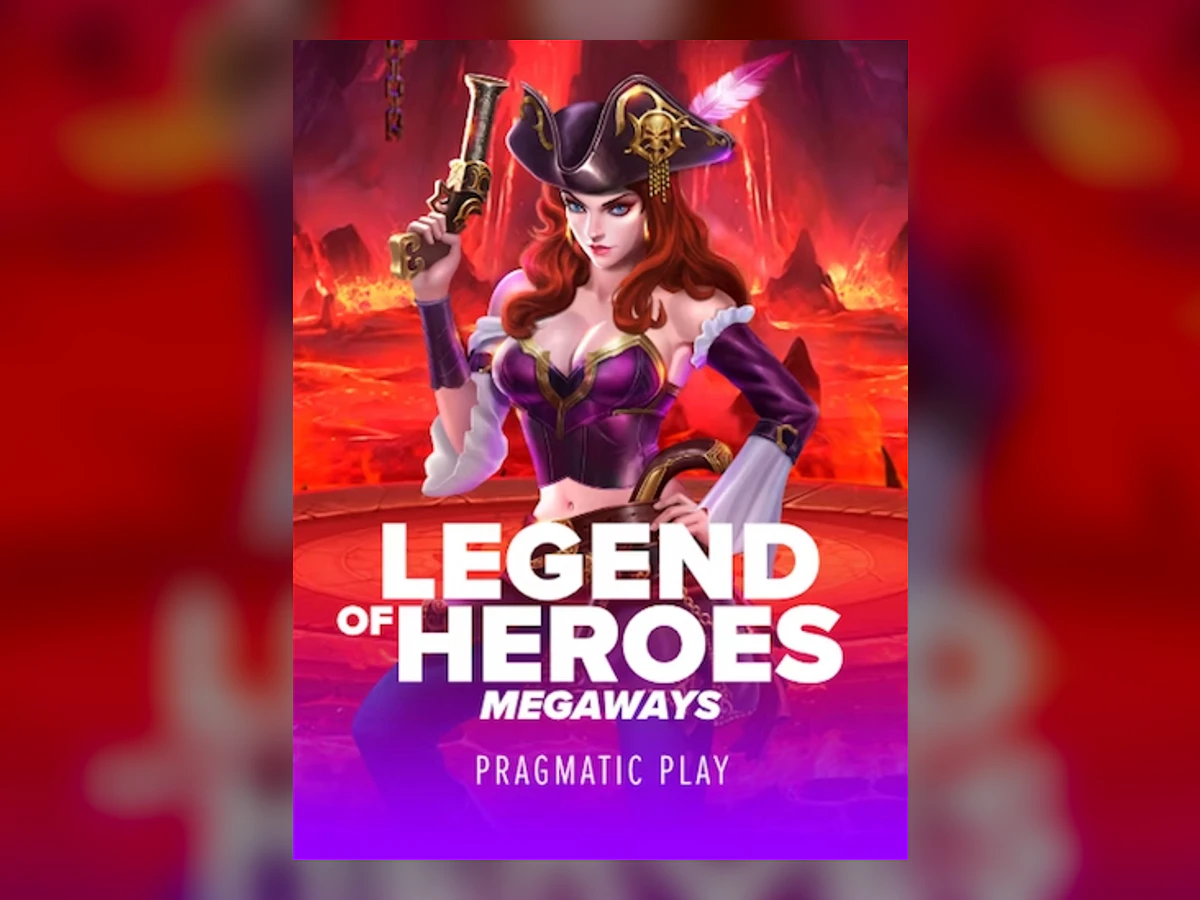 Legend of Heroes Megaways slot game artwork