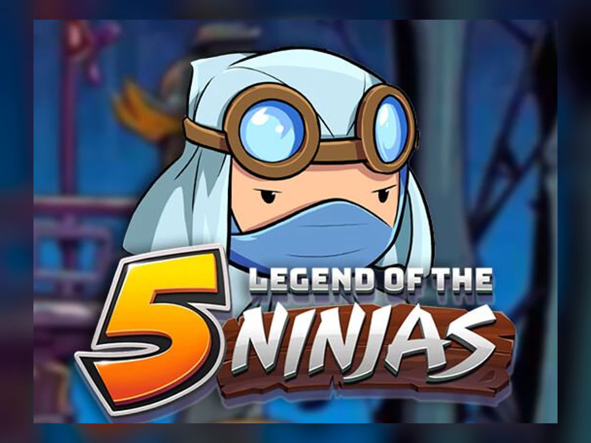 Legend of the 5 Ninjas slot game artwork