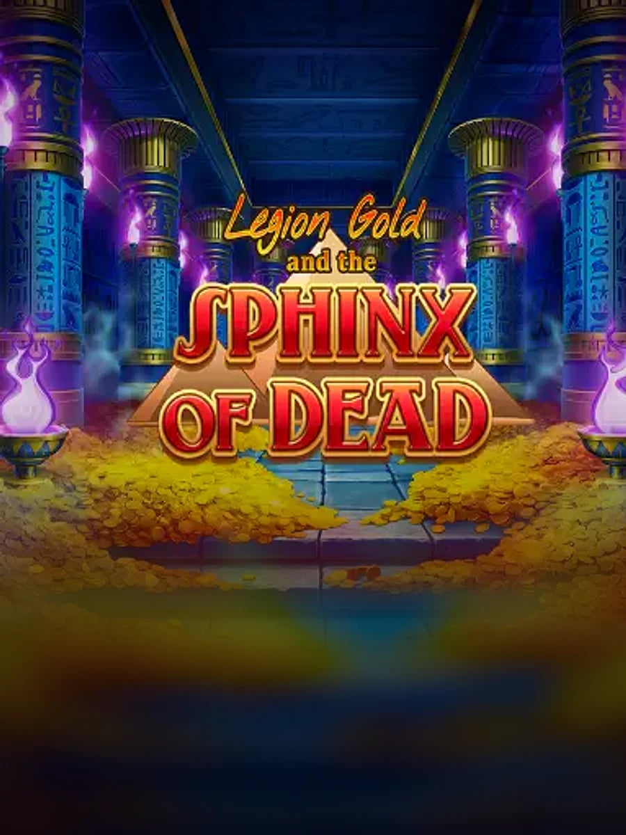 Legion Gold and the Sphinx of Dead slot game artwork