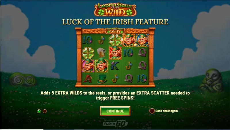 Leprechaun Goes Wild slot game artwork