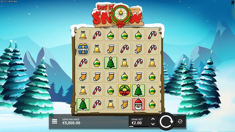 Let It Snow slot game artwork