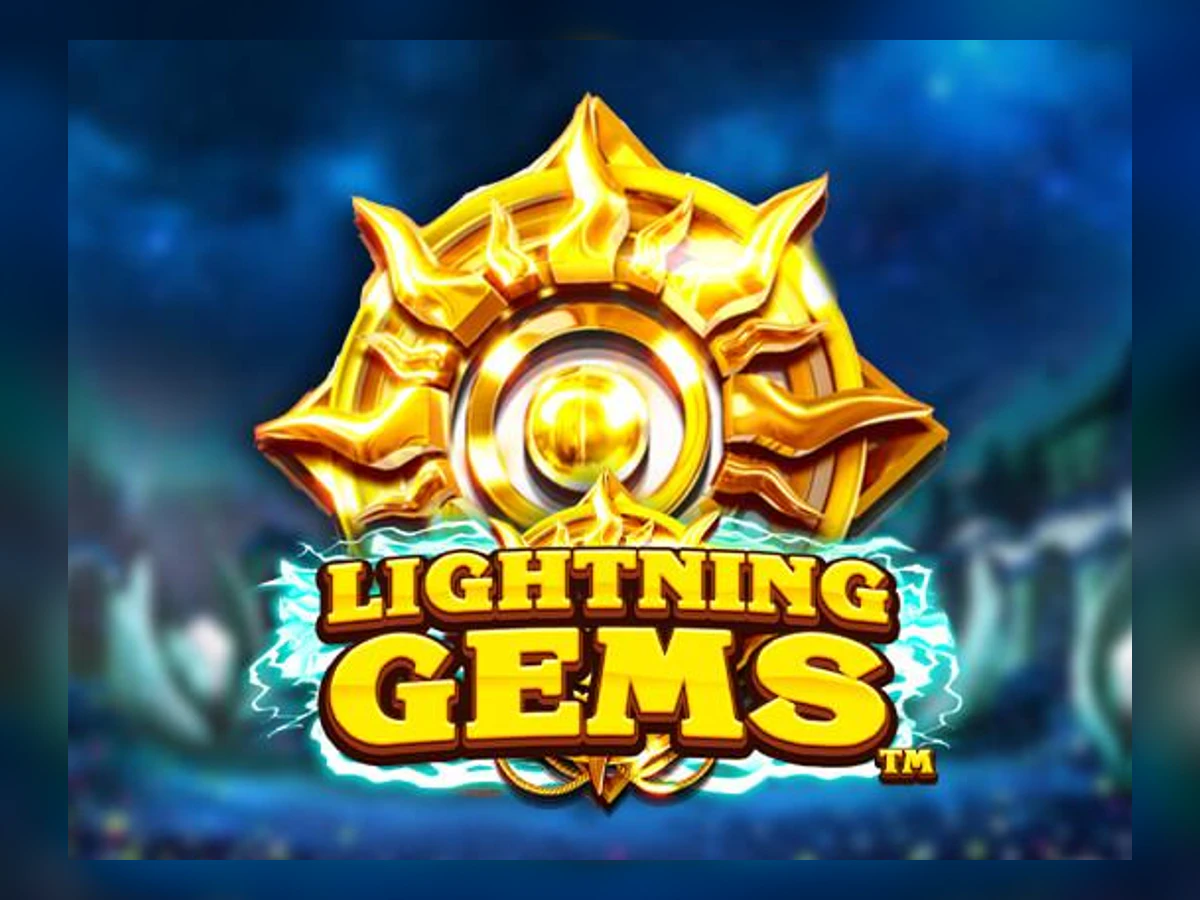 Lightning Gems slot game artwork