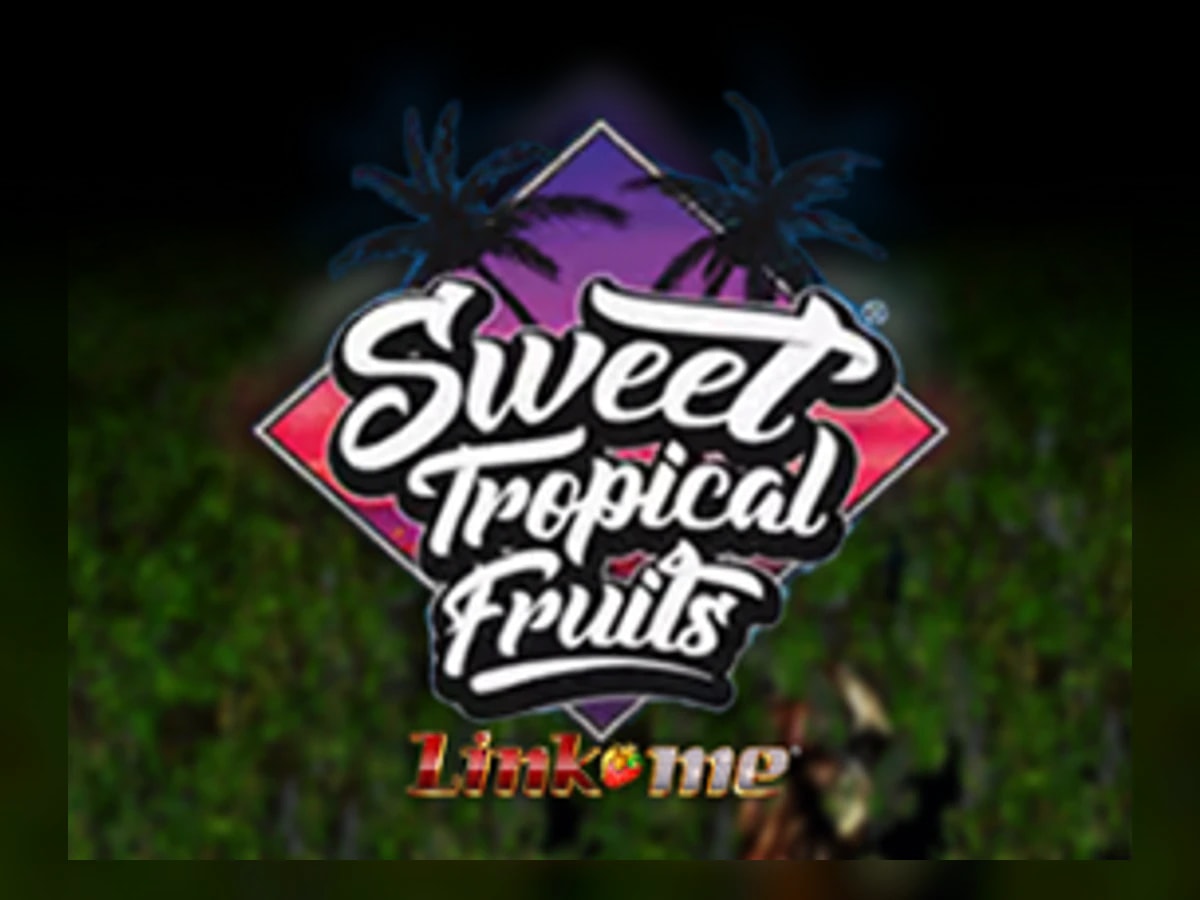 Link Me Sweet Tropical Fruits slot game artwork