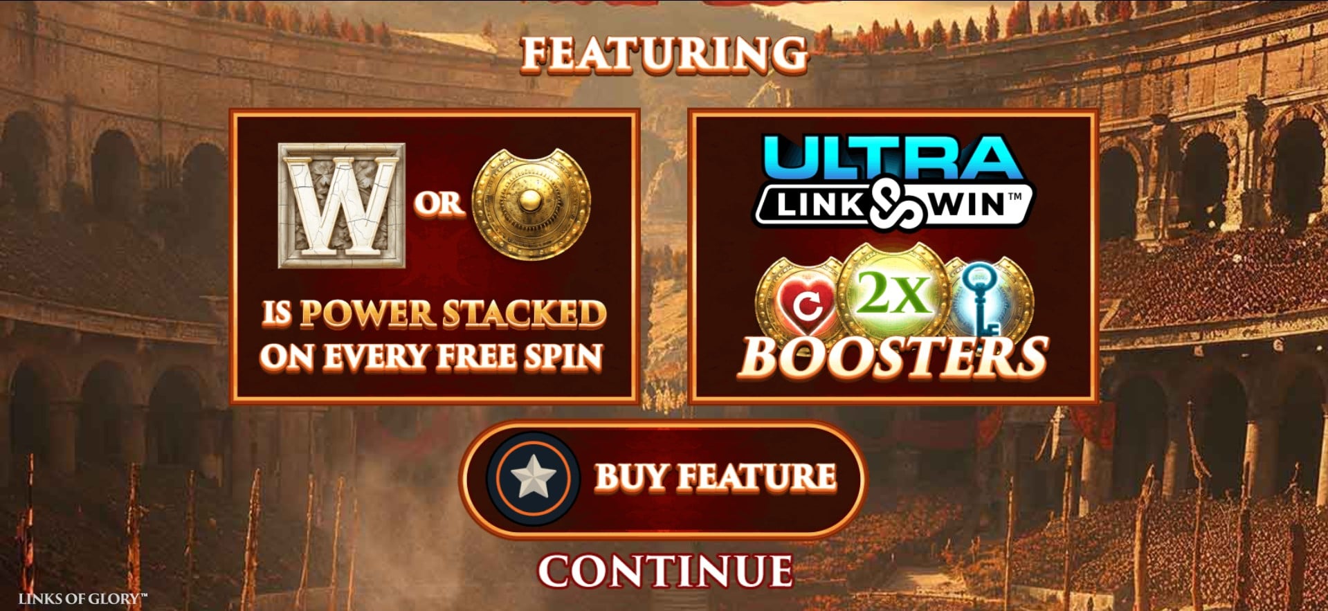 Links Of Glory slot game artwork