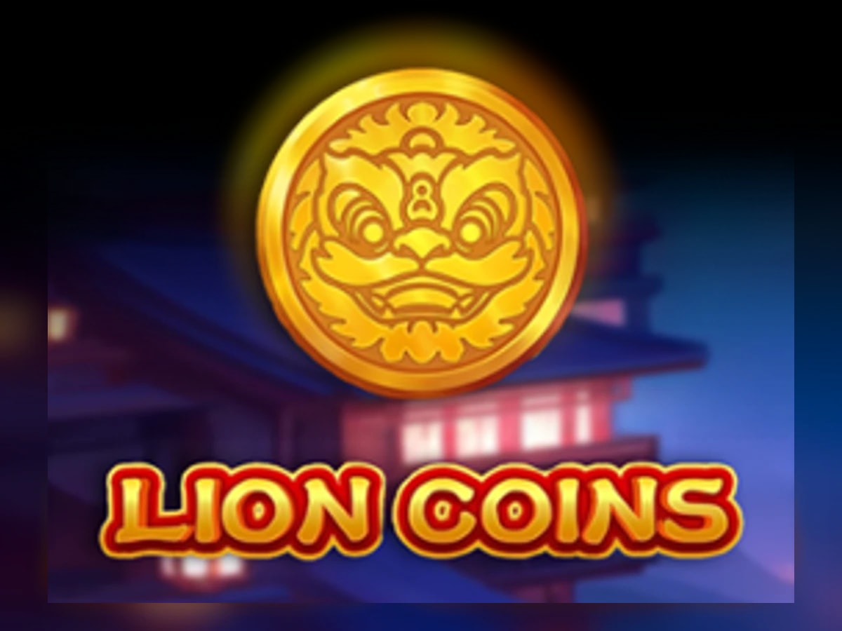 Lion Coins slot game artwork