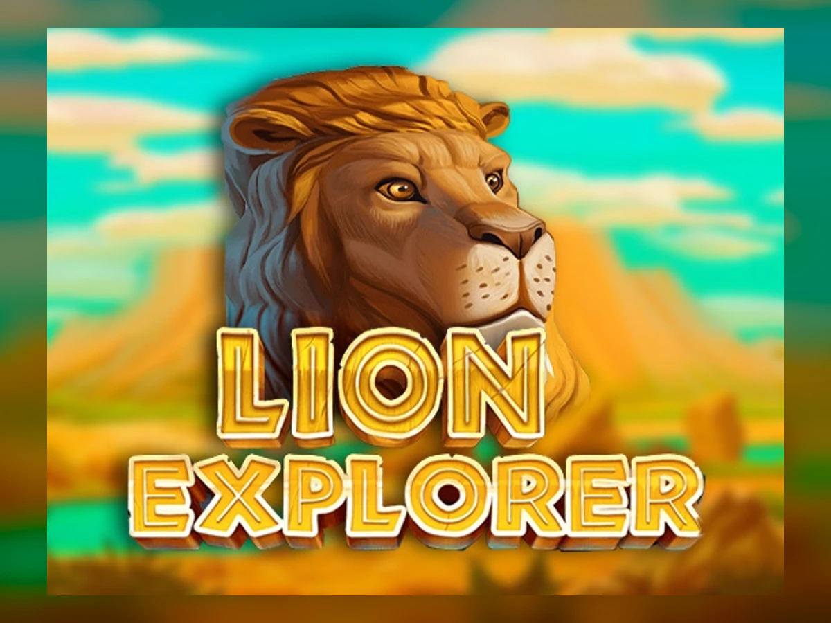 Lion Explorer slot game artwork
