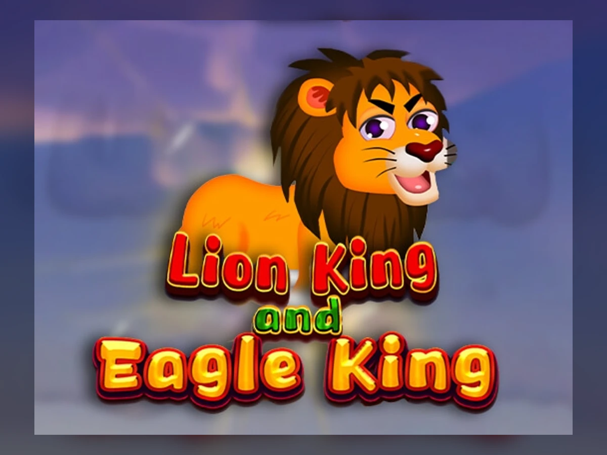 Lion King and Eagle King slot game artwork