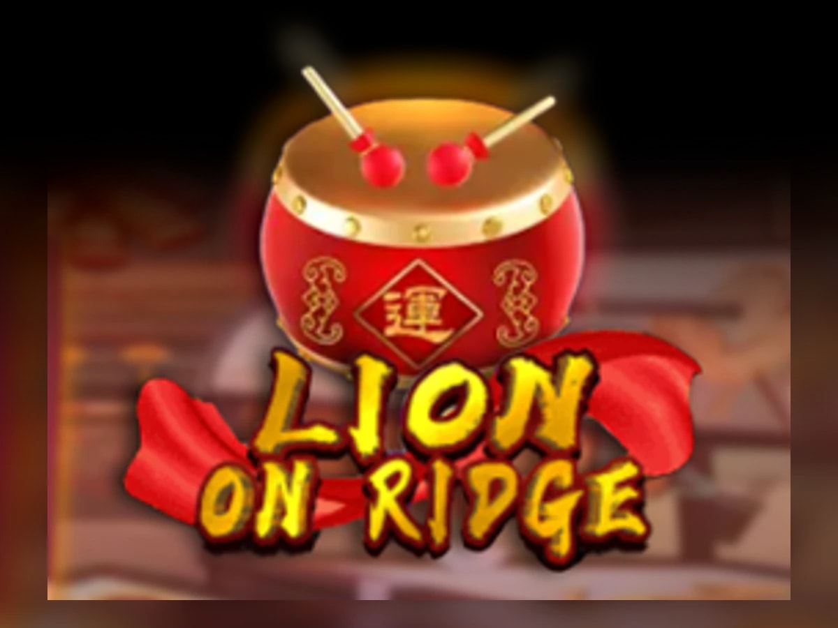 Lion on Ridge slot game artwork