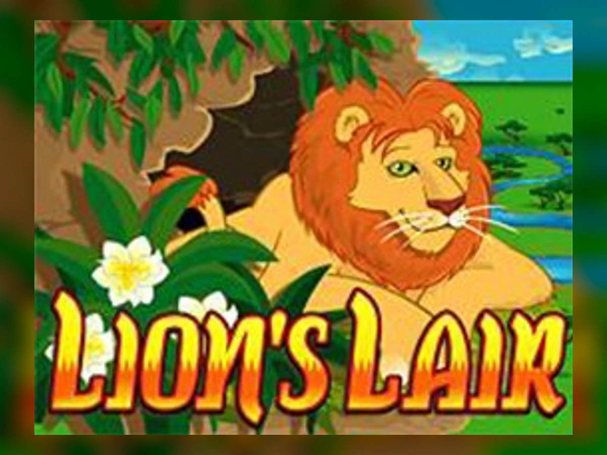 Lion's Lair slot game artwork