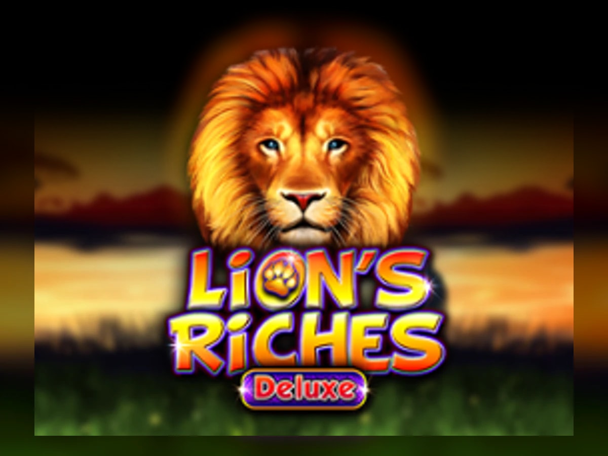 Lion's Riches Deluxe slot game artwork