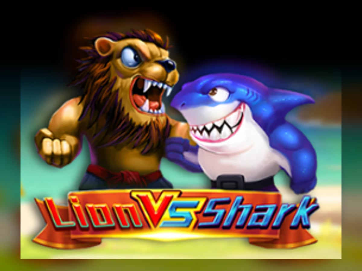 Lion vs Shark slot game artwork