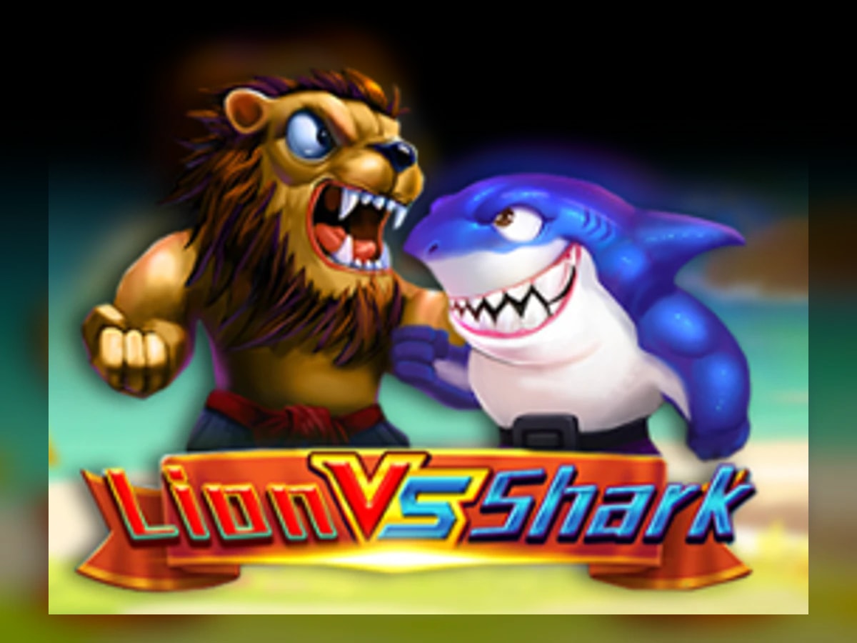 Lion vs Shark slot game artwork