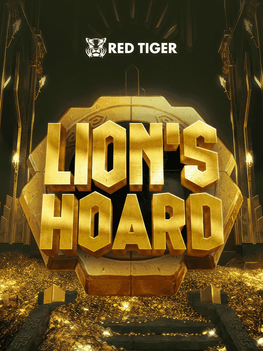 Lions Hoard slot game artwork