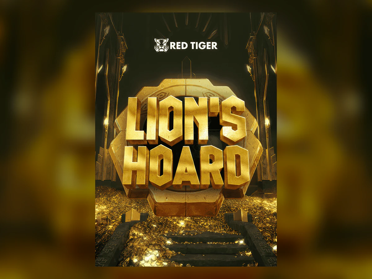 Lions Hoard slot game artwork