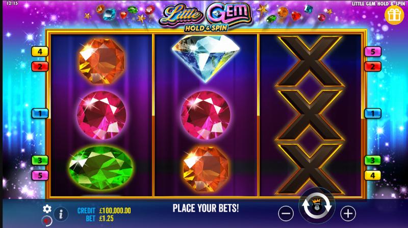 Little Gem Hold And Spin slot game artwork
