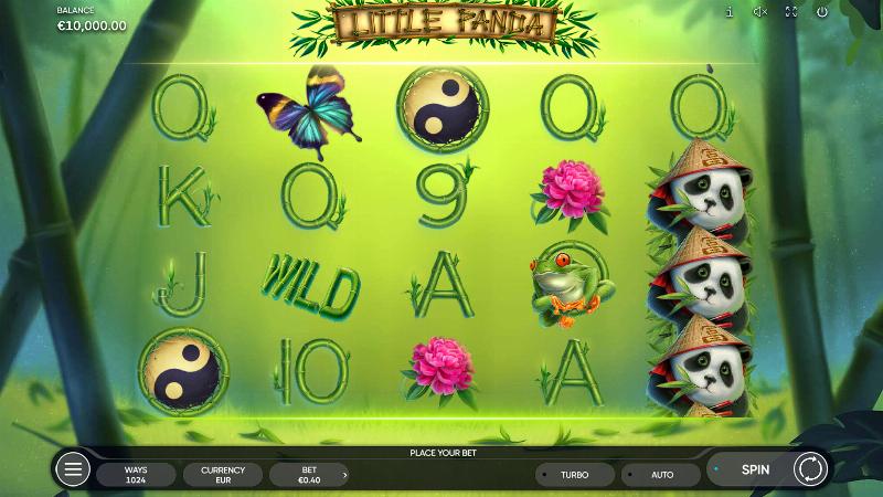 Little Panda slot game artwork