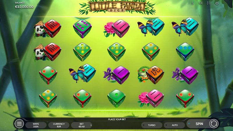 Little Panda Dice slot game artwork