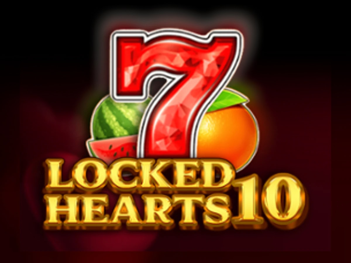 Locked Hearts 10 slot game artwork