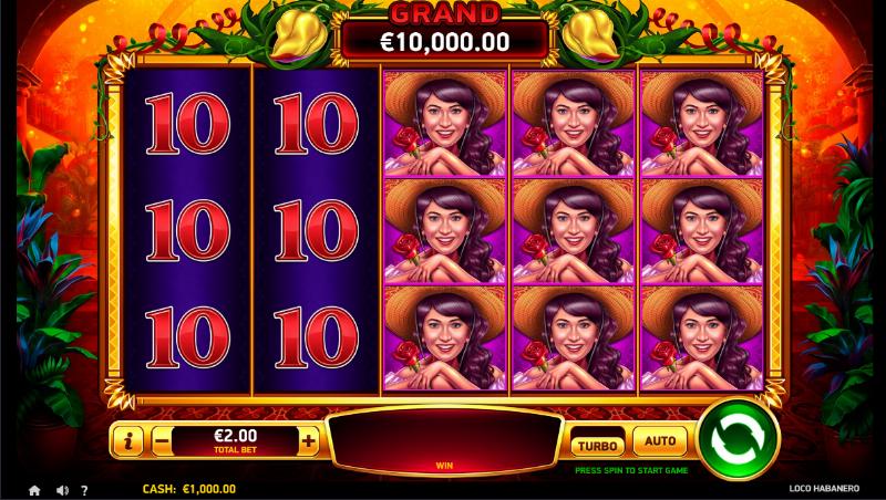 Loco Habanero slot game artwork