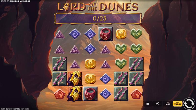 Lord Of The Dunes slot game artwork