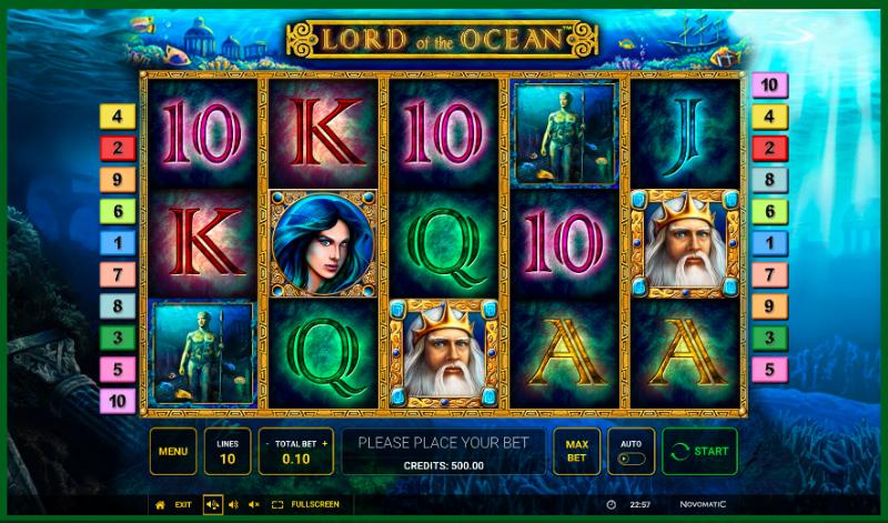 Lord Of The Ocean slot game artwork