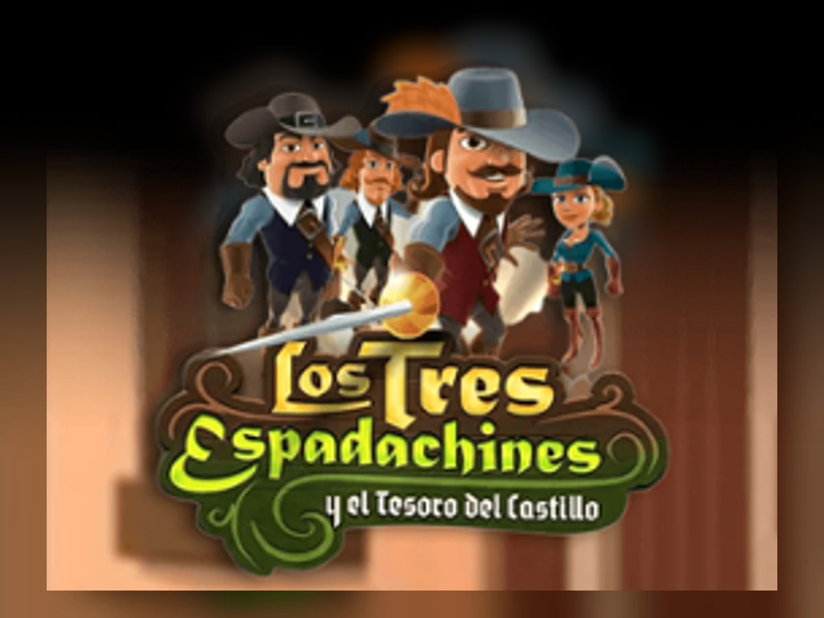 Los Tres Espadachines Y El Tesoro Del Castillo slot game artwork