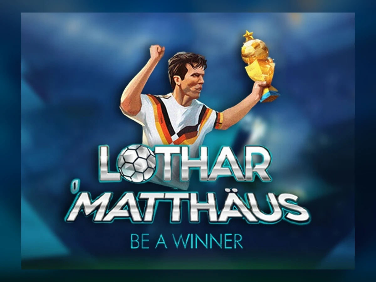 Lothar Matthäus Be a Winner slot game artwork