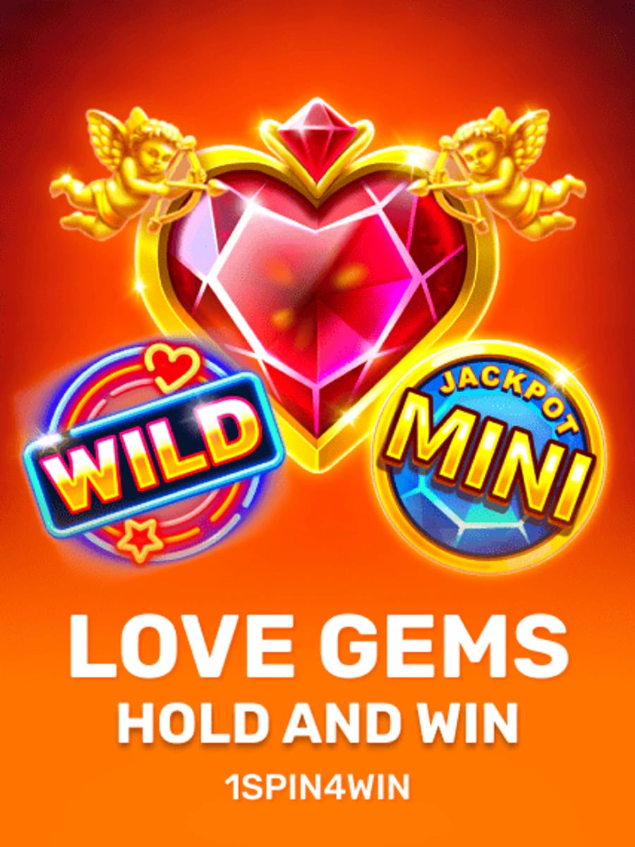Love Gems Hold and Win slot game artwork