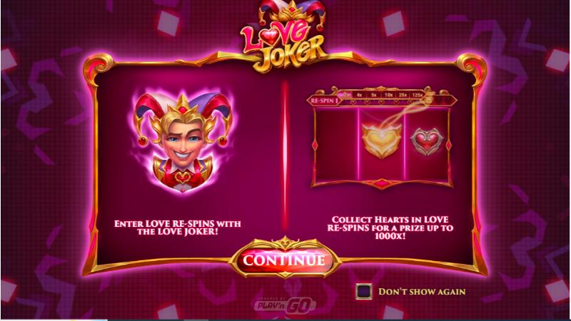 Love Joker slot game artwork