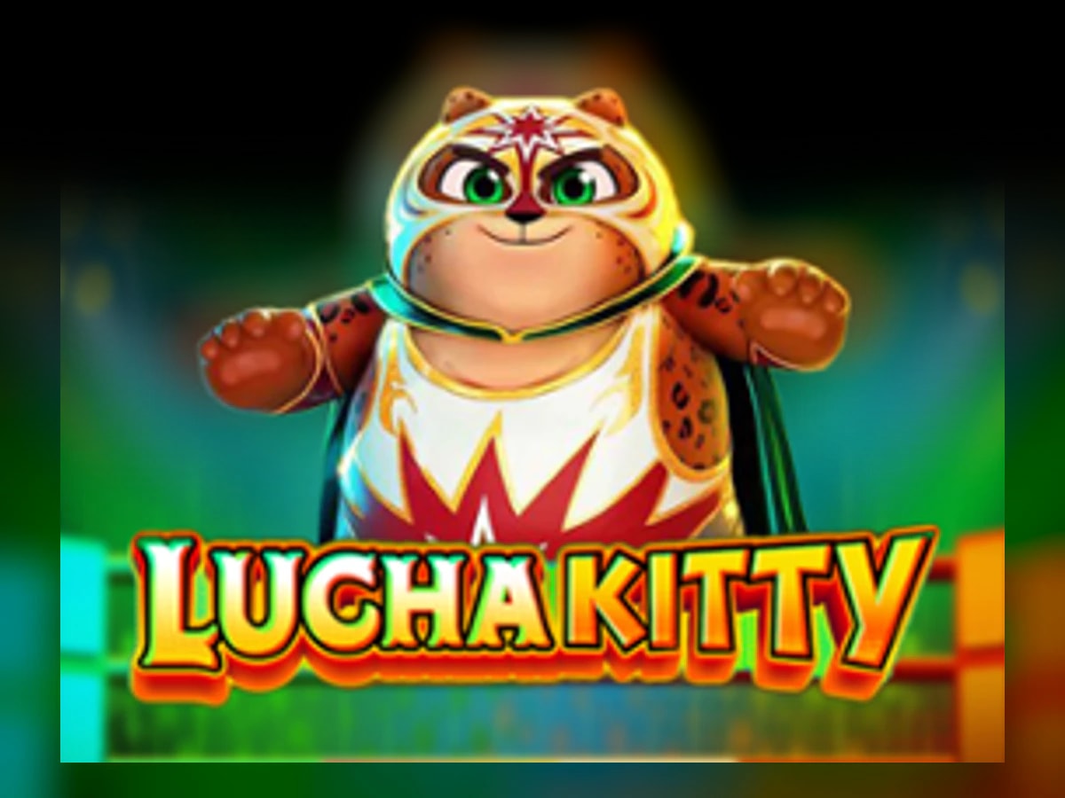 Lucha Kitty slot game artwork