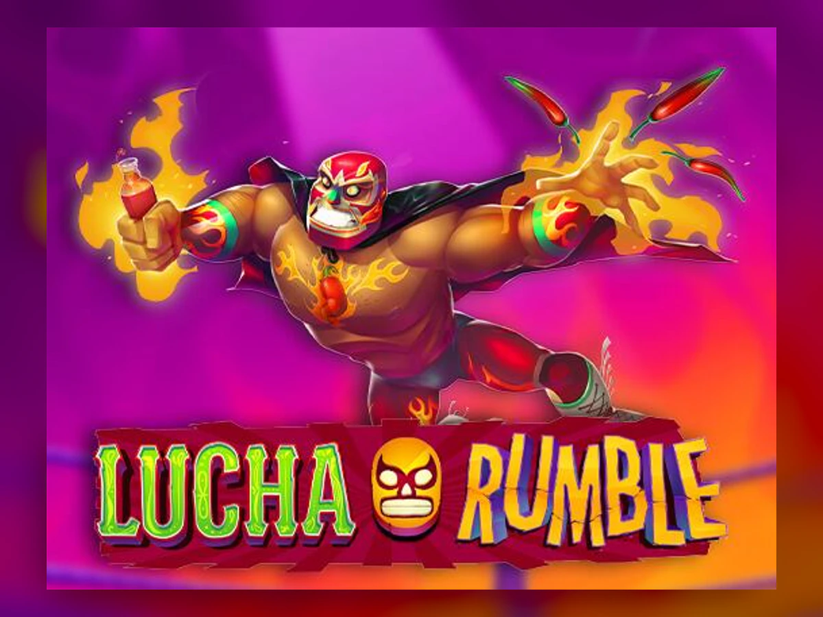 Lucha Rumble slot game artwork