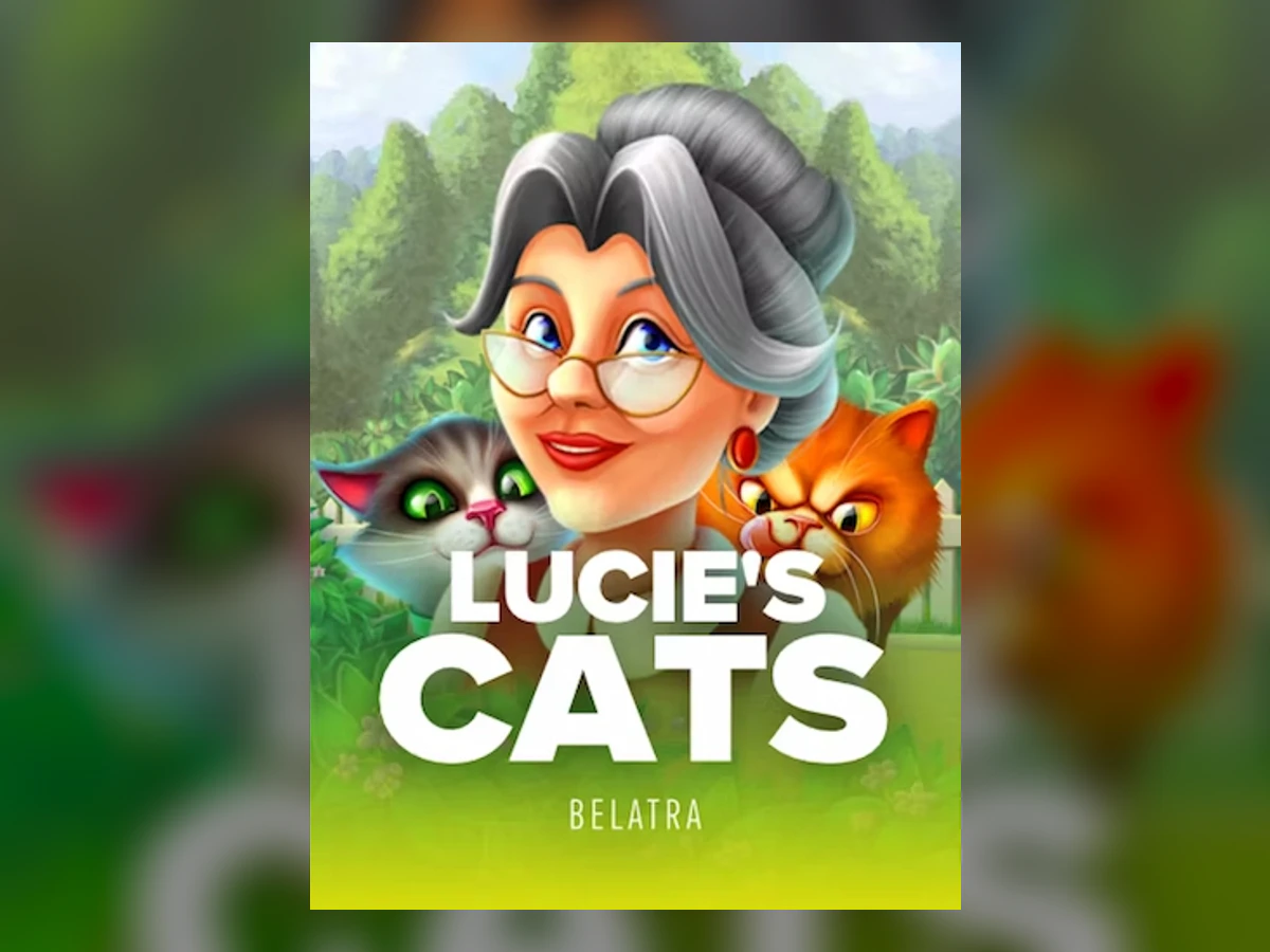 Lucie's Cats slot game artwork